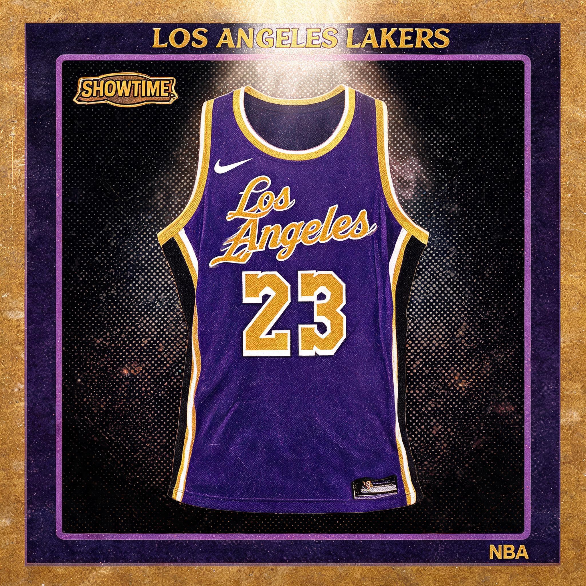 The Business Decision — LeBron's Lakers Purple & Gold