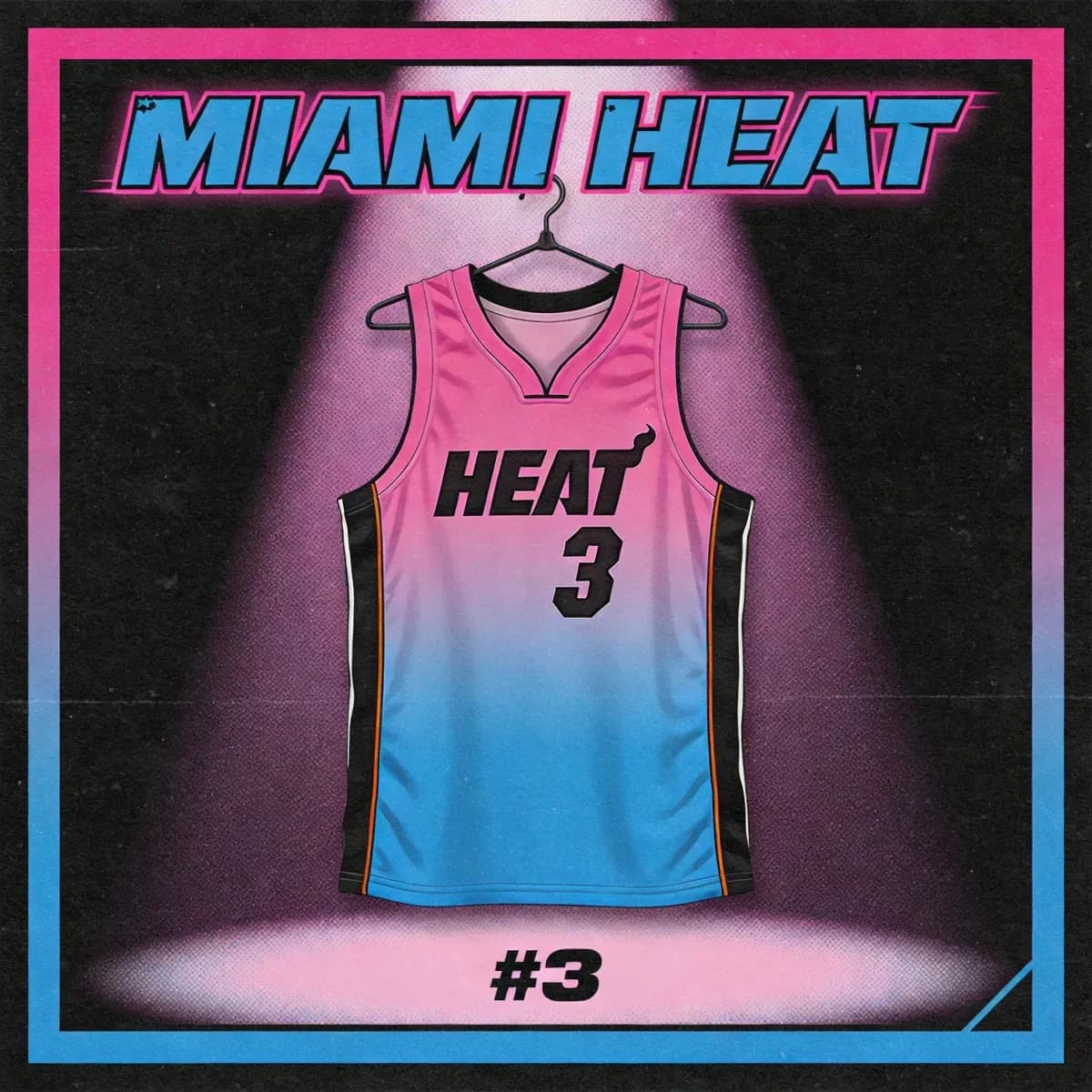 Miami Heat Vice City Edition — Where Basketball Met South Beach